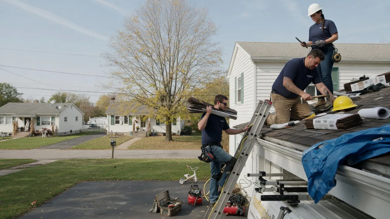 Local Roofing Contractors in Farmer City, IL near me